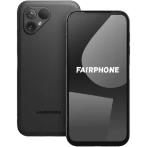 Hier zou een afbeelding moeten staan van een FairPhone telefoon